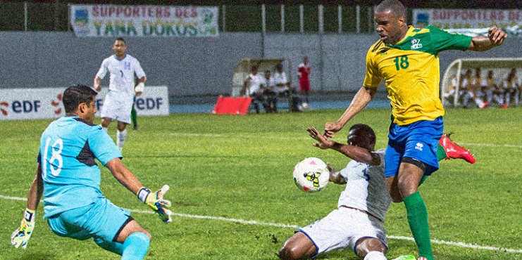 Sloan Privat scored 2 goals in French Guiana's CONCACAF Gold Cup playoff 1st leg win over Honduras